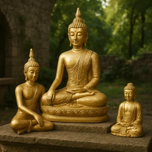 Üçlü Buda Meditasyon Seti