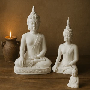 Üçlü Buda Meditasyon Seti