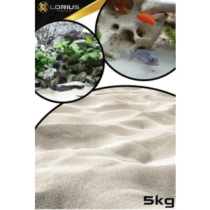 Kum Dünyası 5 kg Akvaryum Kumu Sarı Silis Kum 0.50/0.60MM