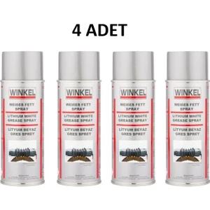 Wınkel Lityum Beyaz Gres Sprey 400ML 4 Adet
