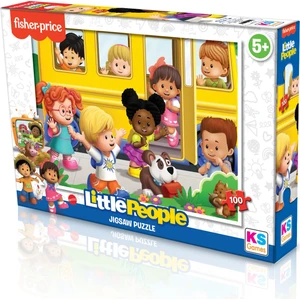 Ks Games Little People 100 Parça Puzzle