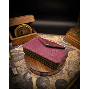 Kooka Leather El Yapımı Hakiki Deri Akordiyon Katlık&cüzdan