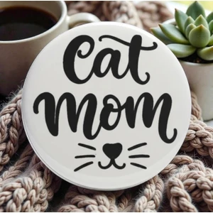 Cat Mom Açacak Magnet