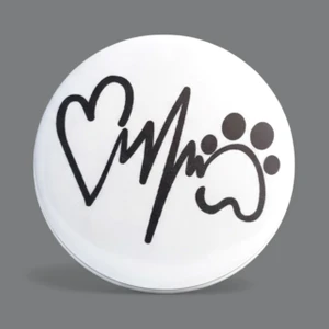 Paw Print Ekg Açacak Magnet