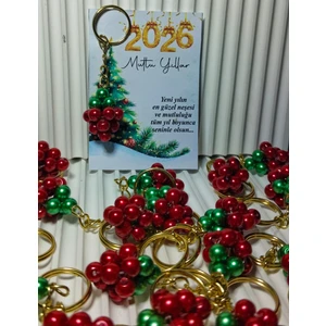 Düşler Tasarım Evi Kokina Yeni Yıl Anahtarlığı 15 Adet