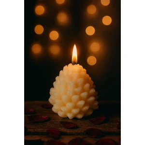 Dekoratif Kozalak Mum