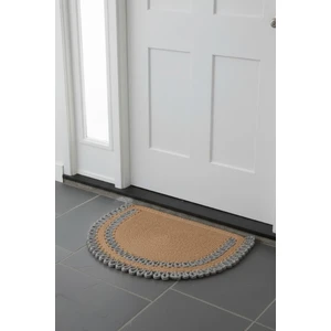 Bhr Creative D Yarım Ay Kapı Önü Paspası Banyo Paspası Trikot Model