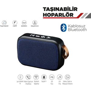 Taşınabilir Kablosuz Bluetooth Hoparlör