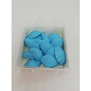 Sabun - Kokulu Süs Sabunu - Deniz Kabukları 15 Adet Mavi