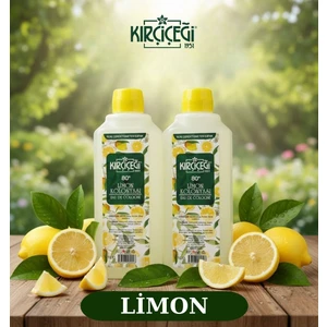 Limon Kolonyas 80 Derece 1 lt Bidon 2'li Set