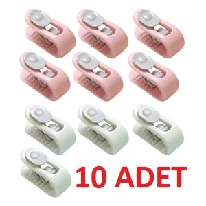 Mandallı Yorgan Sabitleme Klipsi 10 Adet