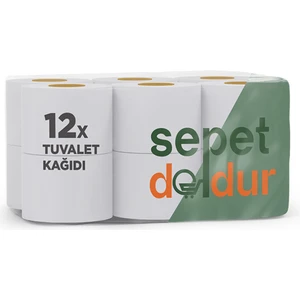 Sepet Doldur Tuvalet Kağıdı - 12 Adet
