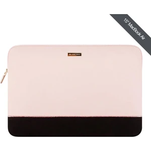 Suya Dayanıklı MacBook Air/Pro Laptop Kılıfı - 15" Uyumlu (2016-2023) - Pembe & Siyah