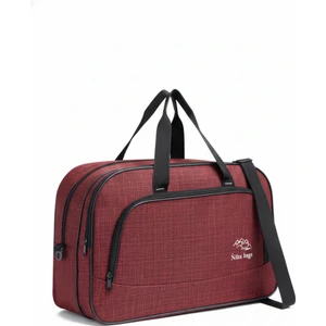 nil-01 UNISEX HAVLU KUMAŞ HOSTES VALİZ SEYAHAT TATİL SPOR HASTANE ÇOK GÖZLÜ EL VE OMUZ ÇANTASI KABİN BOY