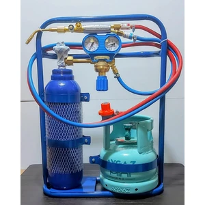 Oksijen Kaynak Seti 6 Litre Emniyet Valfli Lüx Model