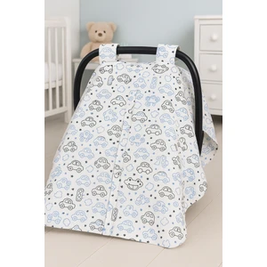 2 Kat Önden Çıtçıtlı %100 Pamuk Müslin Puset Örtüsü