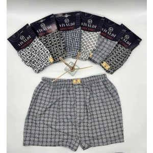 5'li Empirme Desenli Boxer