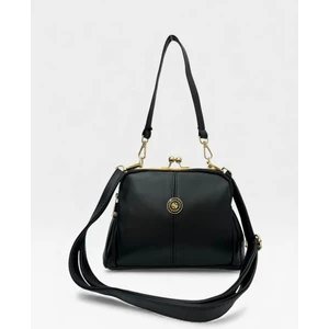 Kadın Burslu 4 Bölmeli Ayarlanabilir Çapraz Askılı Yumuşak Suni Deri Omuz ve Çapraz Çanta