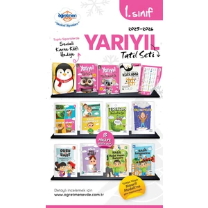 Öğretmen Evde Yayınları 1. Sınıf Yarıyıl Tatil Seti 2025-2026