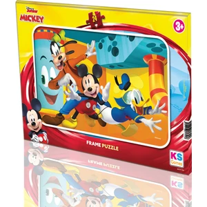 KS Games Mickey Frame Puzzle 24'Lü MCK-704