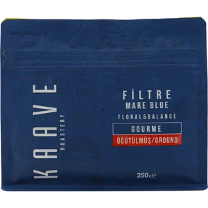 Kaave Roastery Filtre Kahve Mare Blue-Floral&Balance Gourme Öğütülmüş 250 gr