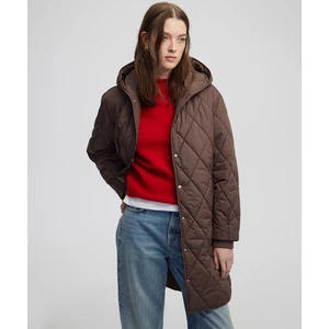Kapüşonlu kapitone mont IW6250012252074