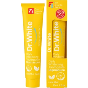 Dr. White Daily Whitening Lime Mint Toothpaste Diş Macunu 75 ml Nane Limon