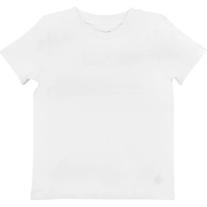 Basic Çocuk Beyaz Kısa Kol T-Shirt
