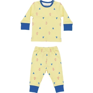 Mix Bebek Sarı Pijama Takım