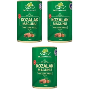 Dr. Natural 3 Adet Kozalak Macunu Çam Kozalağı Macun 240 Gr.
