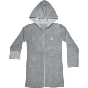  Organickid Gri Fermuarlı Çocuk Bornoz