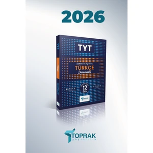 Toprak Yayıncılık 2025 Model TYT Türkçe 12'li Deneme