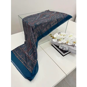 Acar İpek Etnik Desen Bambu Kraş Şal