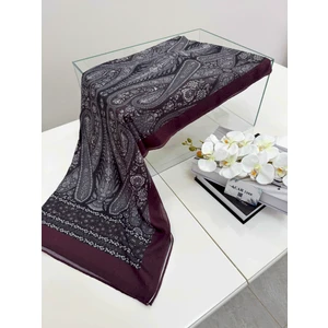 Acar İpek Etnik Desen Bambu Kraş Şal