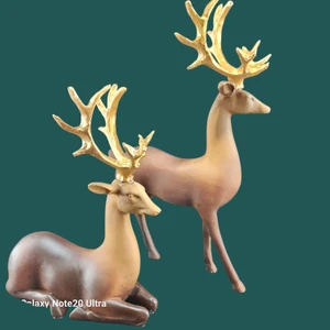 Tevfik Günday Dekorasyon Gyk 2 Li Kahve Geyik