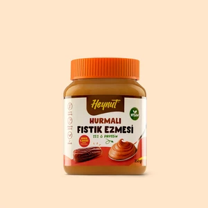 Hurmalı Fıstık Ezmesi (Hurma ile Tatlandırılmış) 350gr