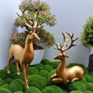 Tevfik Günday Dekorasyon Geyik 2 Li Varak