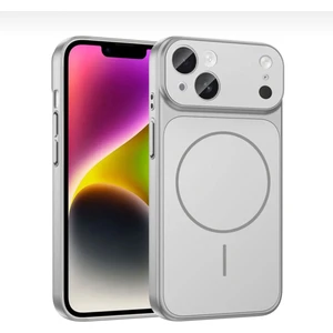 Gezbul Store Iphone 14 Uyumlu Iphone 17 Görünümüne Çeviren Magsafe Özellikli Glass Telefon Kılıfı