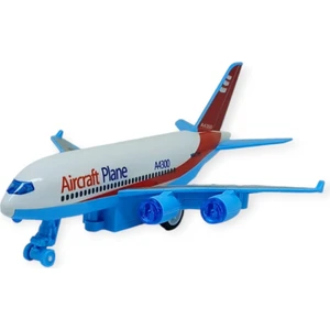 Sürtmeli Yolcu Uçağı 16 cm - Beyaz