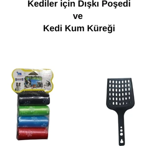 Kedileriçin Dışkı Poşedi **kürek Hediyeli