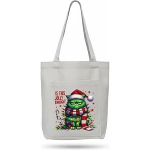 Baskılı Gabardin Çanta