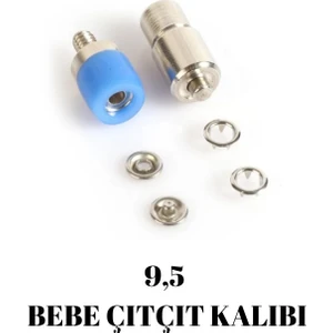 dm dikişmarket 9,5mm çıt çıt (bebe) kalıbı