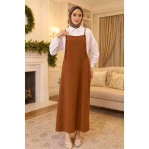 Kadın Kahverengi Ayarlanabilir Ip Askili Jile