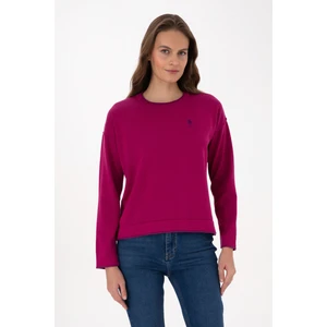 U.S. Polo Assn. Kadın Fuşya Kazak 50314675-VR023