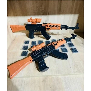 A47 Boncuk Atan Oyuncak Tüfek (1 Adet)