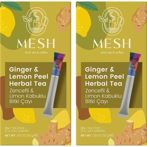 Mesh Stick Zencefil Limon Bitki Çayı 2 Paket Bir Arada