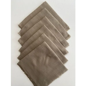 6 Adet Düz Renk Tülbent