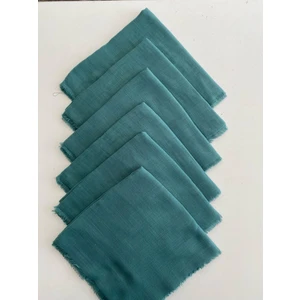 6 Adet Düz Renk Tülbent