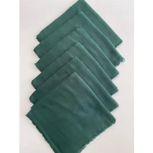 6 Adet Düz Renk Tülbent