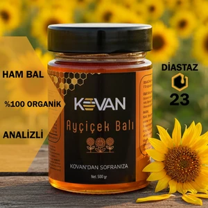 Doğal Kovan Ham Ayçiçek Balı - 500 Gr